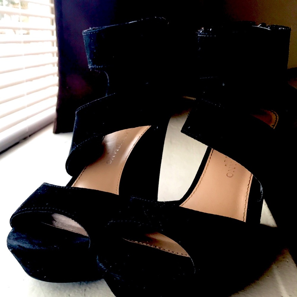 High heel wedges Christian Siriano